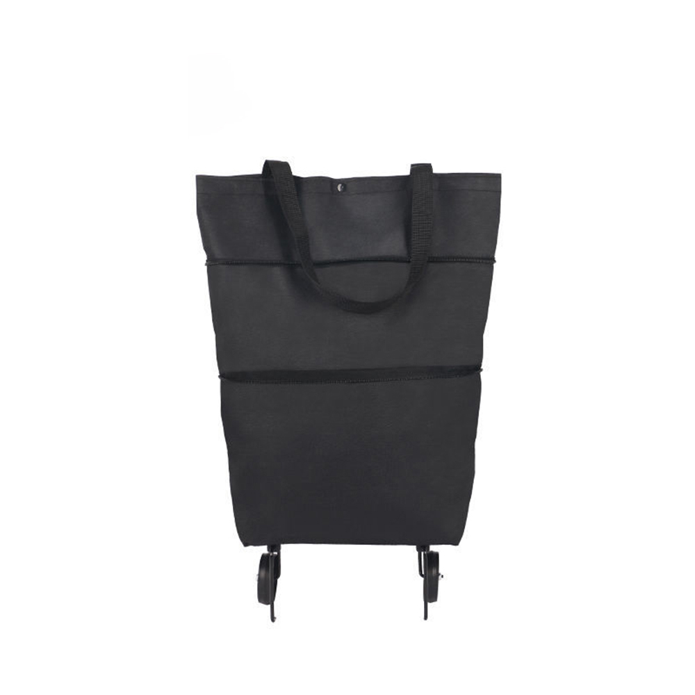 Reusable Produce Bag - Opvouwbare boodschappentrekwagen Trolleytas met wielen Opvouwbare