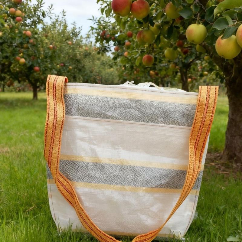Reusable Produce Bag - 〔NN71〕Fruitplukzak Herbruikbare Gestreepte Draagtas Waterdichte Groentenoeigingstas