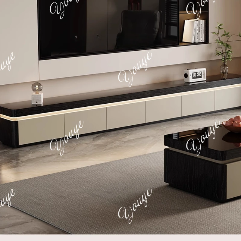 Sustainable Living Home - XM Elegante ruimtebesparende tv-standaard Eco-vriendelijke materialen