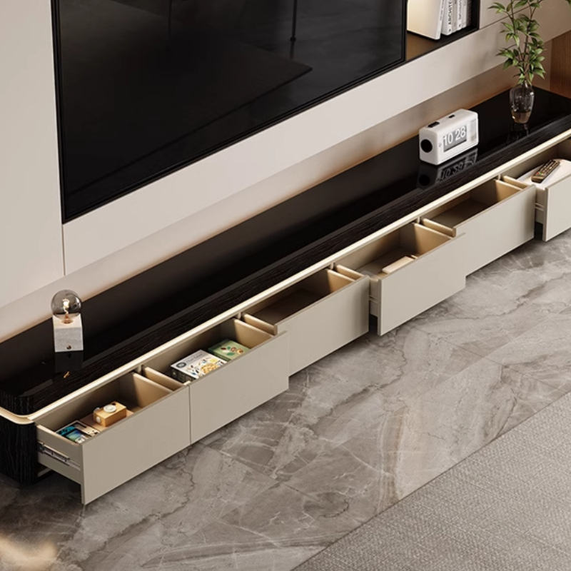 Sustainable Living Home - Besparing TV-meubel Eco-vriendelijke materialen Duurzaam Moderne