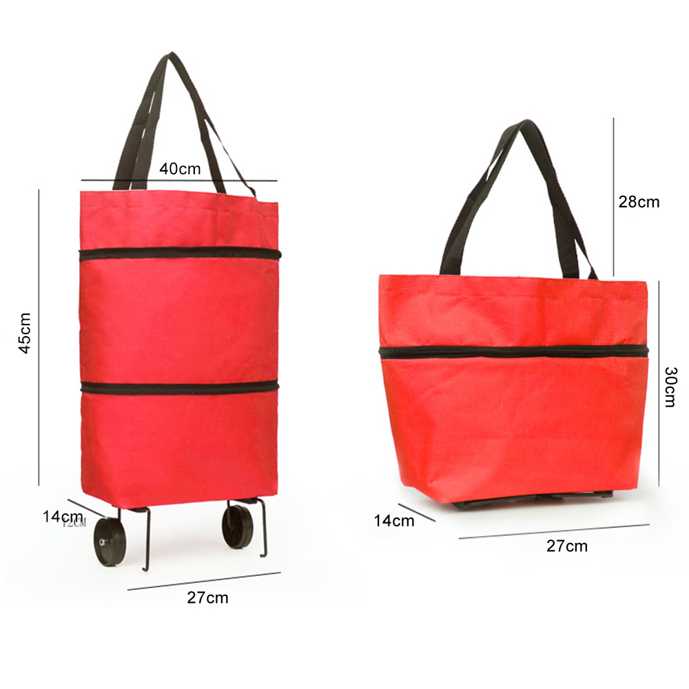 Opvouwbare boodschappentrekwag - Reusable Produce Bag recensie en prijs