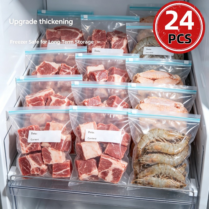 24 stuks herbruikbare ziplock- - Reusable Produce Bag recensie en prijs