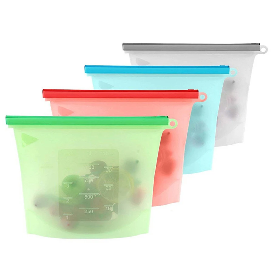 1000ml herbruikbare siliconen  - Reusable Produce Bag recensie en prijs
